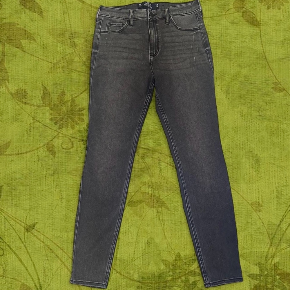 Hollister Dark Gray Women's Skinny Jeans